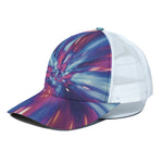 Lightspeed Vortex Print White Mesh Trucker Cap