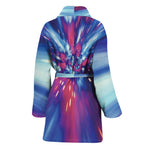 Lightspeed Vortex Print Women's Bathrobe