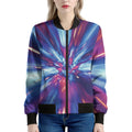Lightspeed Vortex Print Women's Bomber Jacket