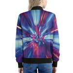 Lightspeed Vortex Print Women's Bomber Jacket