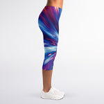 Lightspeed Vortex Print Women's Capri Leggings