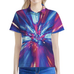 Lightspeed Vortex Print Women's Polo Shirt