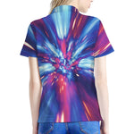 Lightspeed Vortex Print Women's Polo Shirt