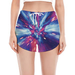 Lightspeed Vortex Print Women's Split Running Shorts