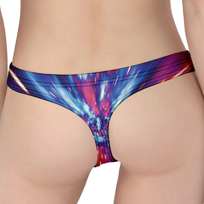 Lightspeed Vortex Print Women's Thong