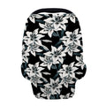 Lily Floral Pattern Print Baby Seat Cover