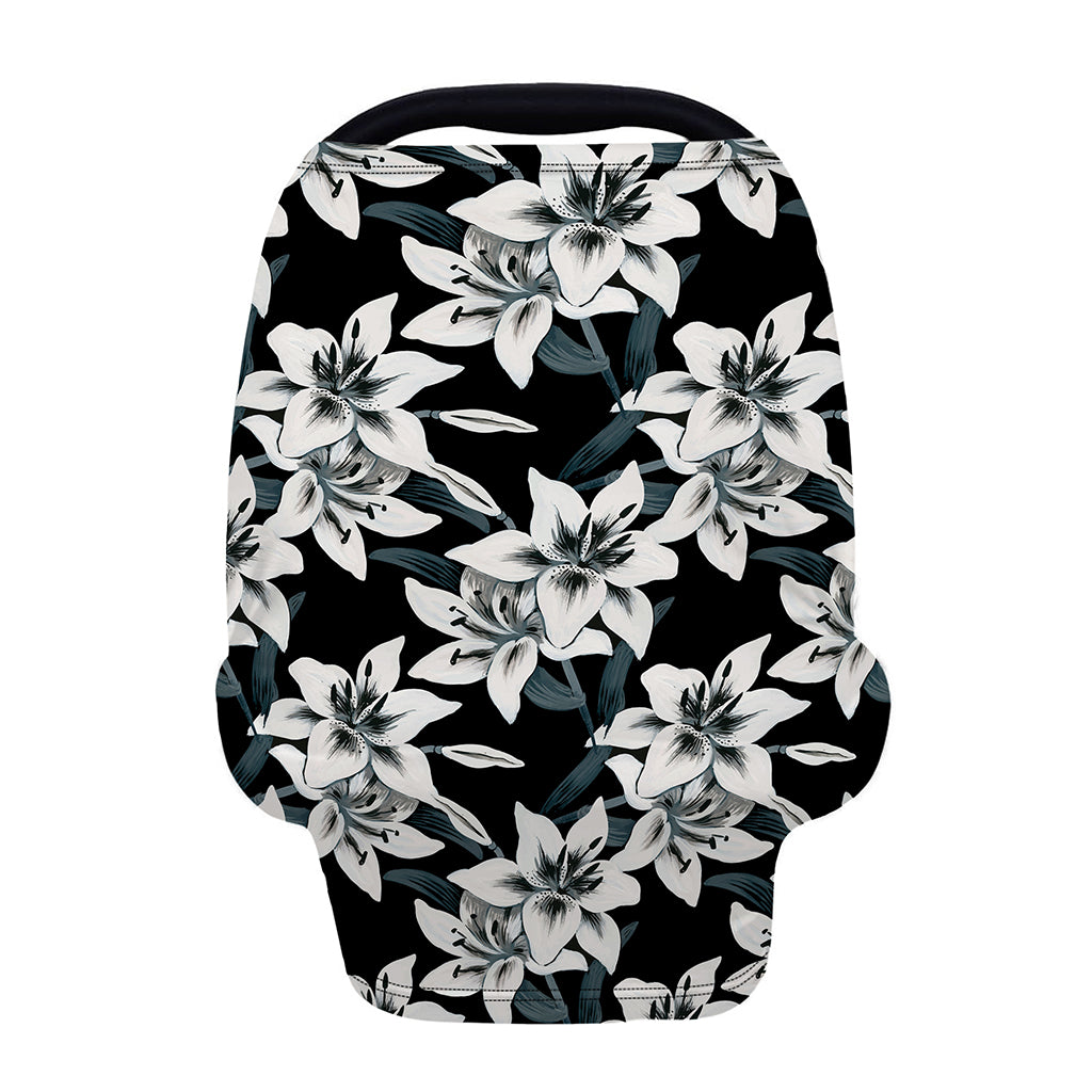 Lily Floral Pattern Print Baby Seat Cover