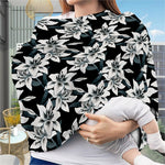 Lily Floral Pattern Print Baby Seat Cover