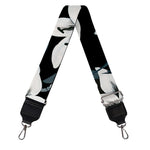 Lily Floral Pattern Print Bag Strap