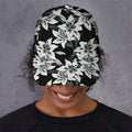 Lily Floral Pattern Print Baseball Cap