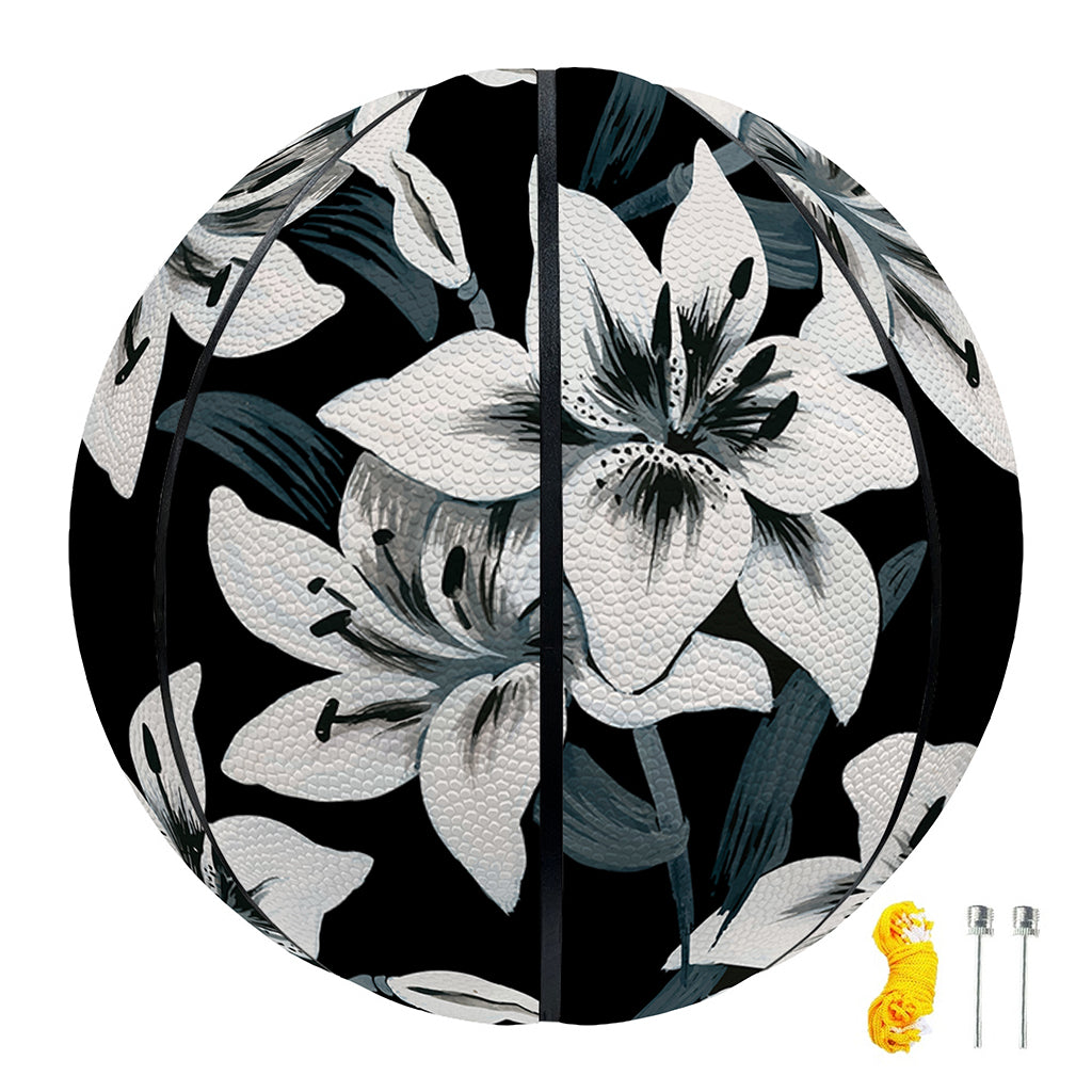 Lily Floral Pattern Print Basketball