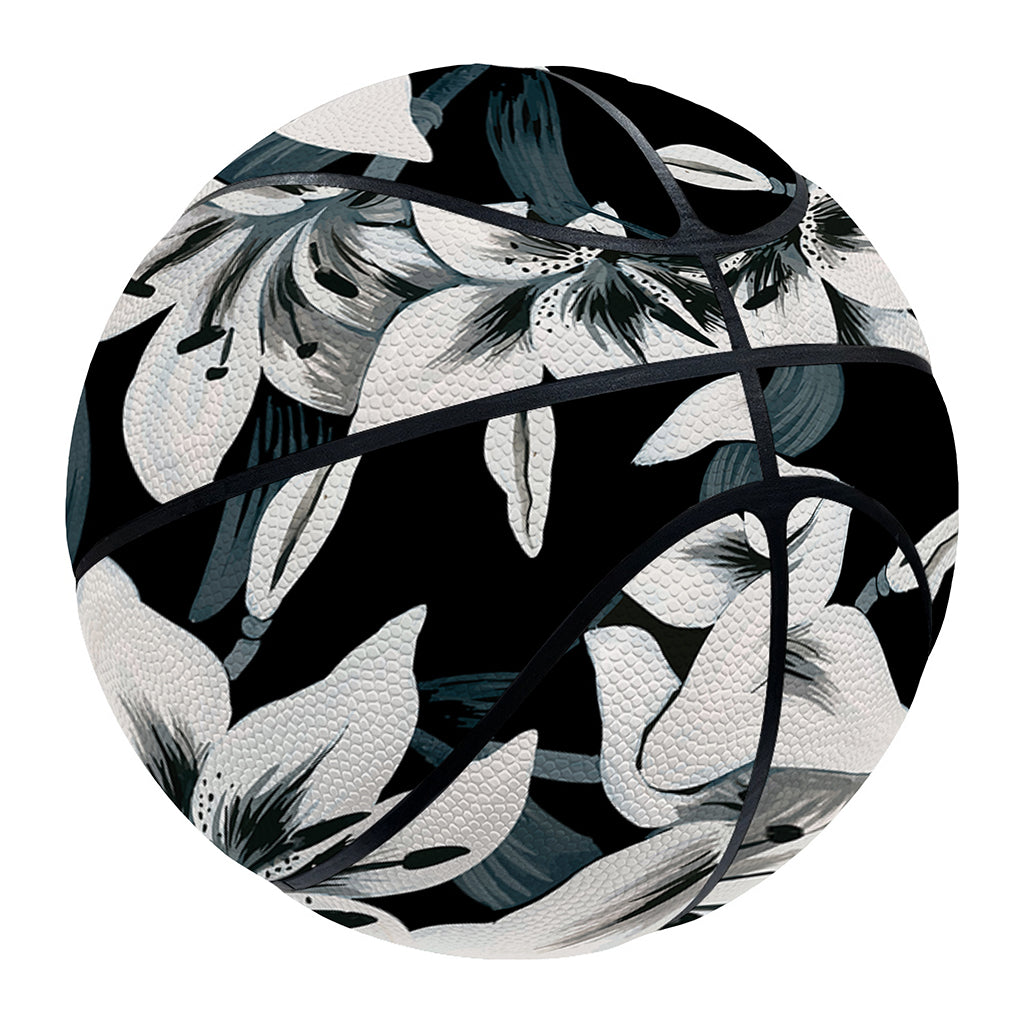 Lily Floral Pattern Print Basketball
