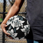 Lily Floral Pattern Print Basketball
