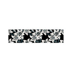 Lily Floral Pattern Print Bed Runner