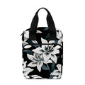 Lily Floral Pattern Print Bible Tote Bag