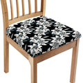 Lily Floral Pattern Print Chair Cushion Cover