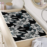 Lily Floral Pattern Print Changing Pad Cover