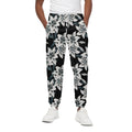 Lily Floral Pattern Print Cotton Sweatpants