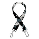 Lily Floral Pattern Print Dog Seat Belt