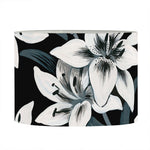 Lily Floral Pattern Print Drum Lamp Shade