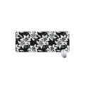 Lily Floral Pattern Print Extended Mouse Pad