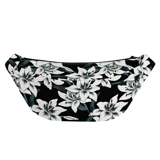 Lily Floral Pattern Print Fanny Pack