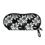 Lily Floral Pattern Print Glasses Case