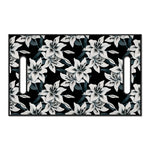Lily Floral Pattern Print Golf Cart Seat Cover