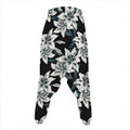 Lily Floral Pattern Print Hammer Pants