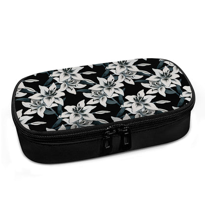 Lily Floral Pattern Print Insulin Cooler Travel Case