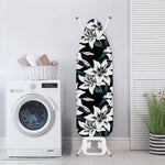 Lily Floral Pattern Print Ironing Board Cover
