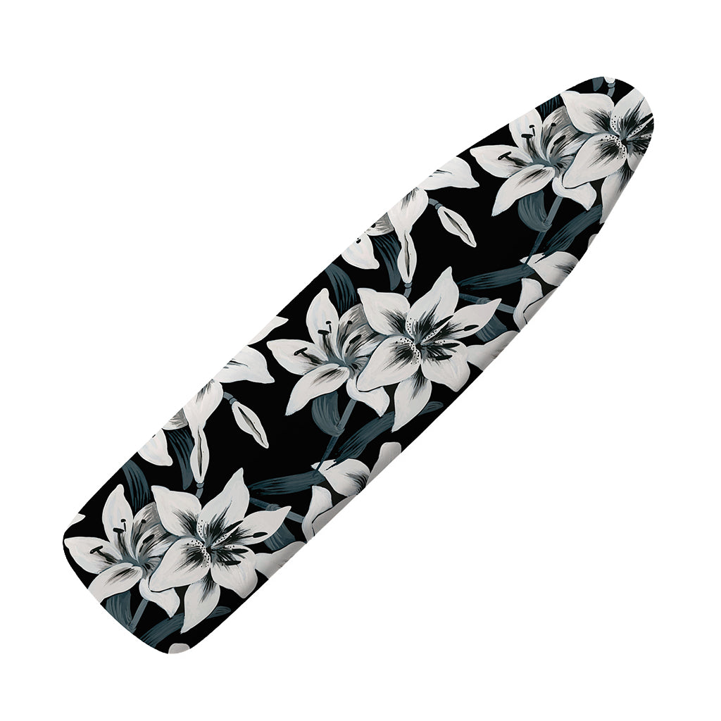 Lily Floral Pattern Print Ironing Board Cover