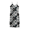 Lily Floral Pattern Print Jersey Midi Cami Dress