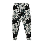 Lily Floral Pattern Print Jogger Pants