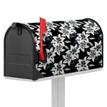 Lily Floral Pattern Print Mailbox Cover
