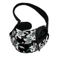 Lily Floral Pattern Print Pet Sling Carrier