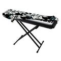 Lily Floral Pattern Print Piano Keyboard Cover
