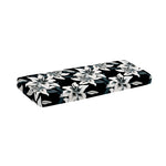 Lily Floral Pattern Print Piano Keyboard Cover