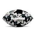 Lily Floral Pattern Print Rugby Ball