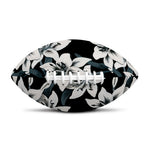 Lily Floral Pattern Print Rugby Ball