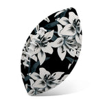 Lily Floral Pattern Print Rugby Ball
