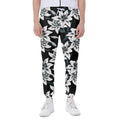 Lily Floral Pattern Print Joggers