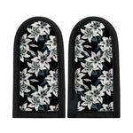 Lily Floral Pattern Print Skillet Handle Cover