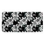 Lily Floral Pattern Print Towel