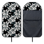 Lily Floral Pattern Print Waterproof Car Seat Cover