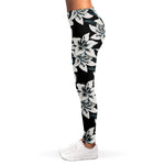 Lily Floral Pattern Print Women's Leggings