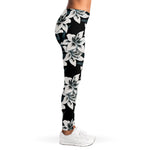 Lily Floral Pattern Print Women's Leggings