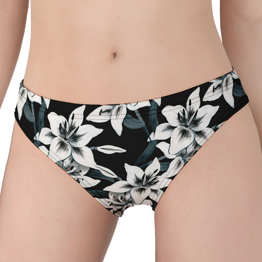 Lily Floral Pattern Print Women's Panties