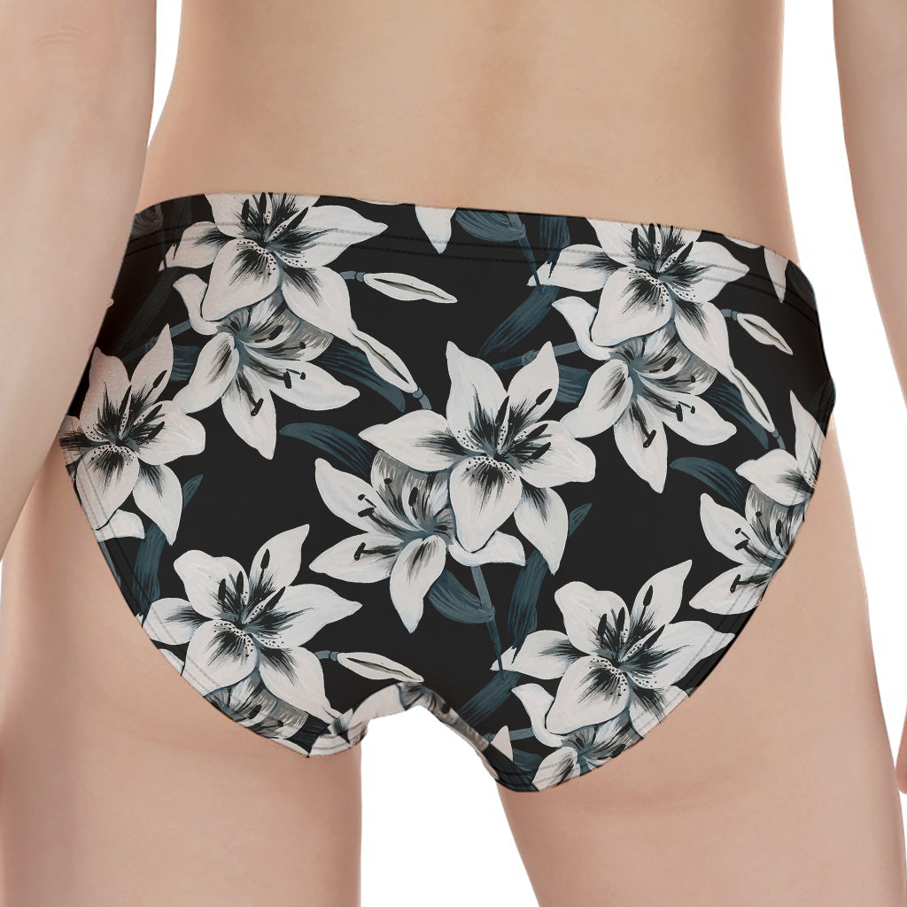 Lily Floral Pattern Print Women's Panties