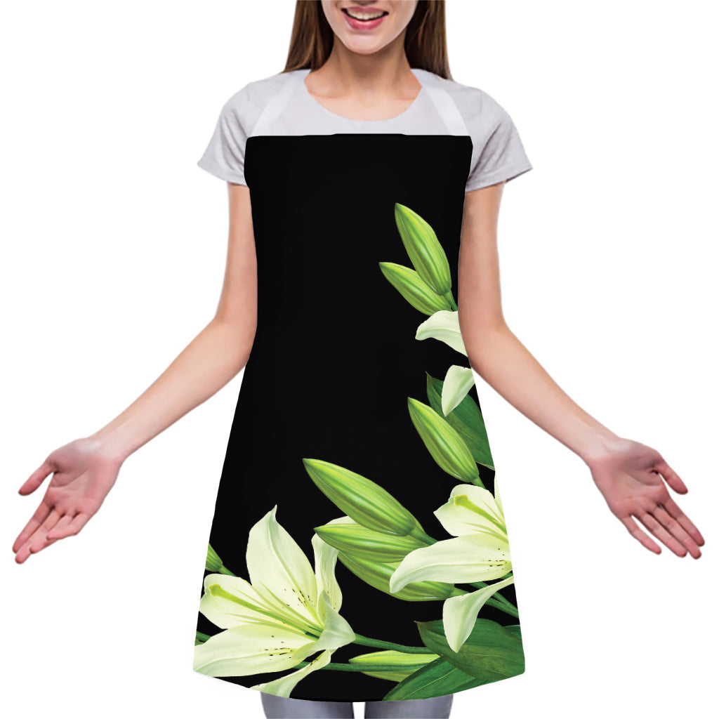 Lily Floral Print Adjustable Apron